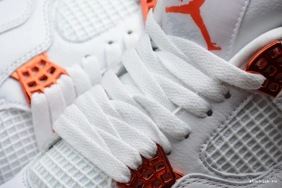 CT8527-118 Metallic Jordan Air Retro 4 CT8527-118 Orange 0511